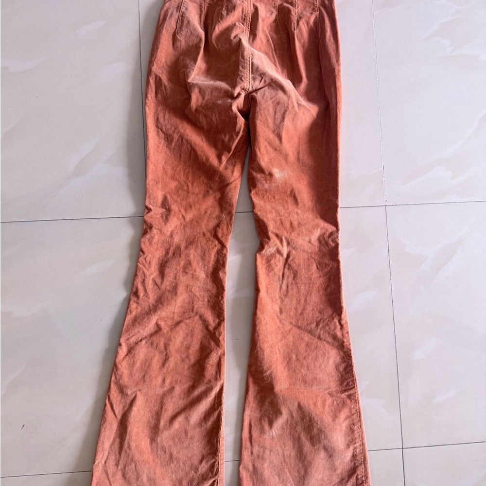 We The Free Burnt Orange Corduroy Pants - Picture 3 of 16